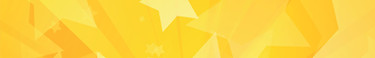 Background yellow and gold container box filled with stars
