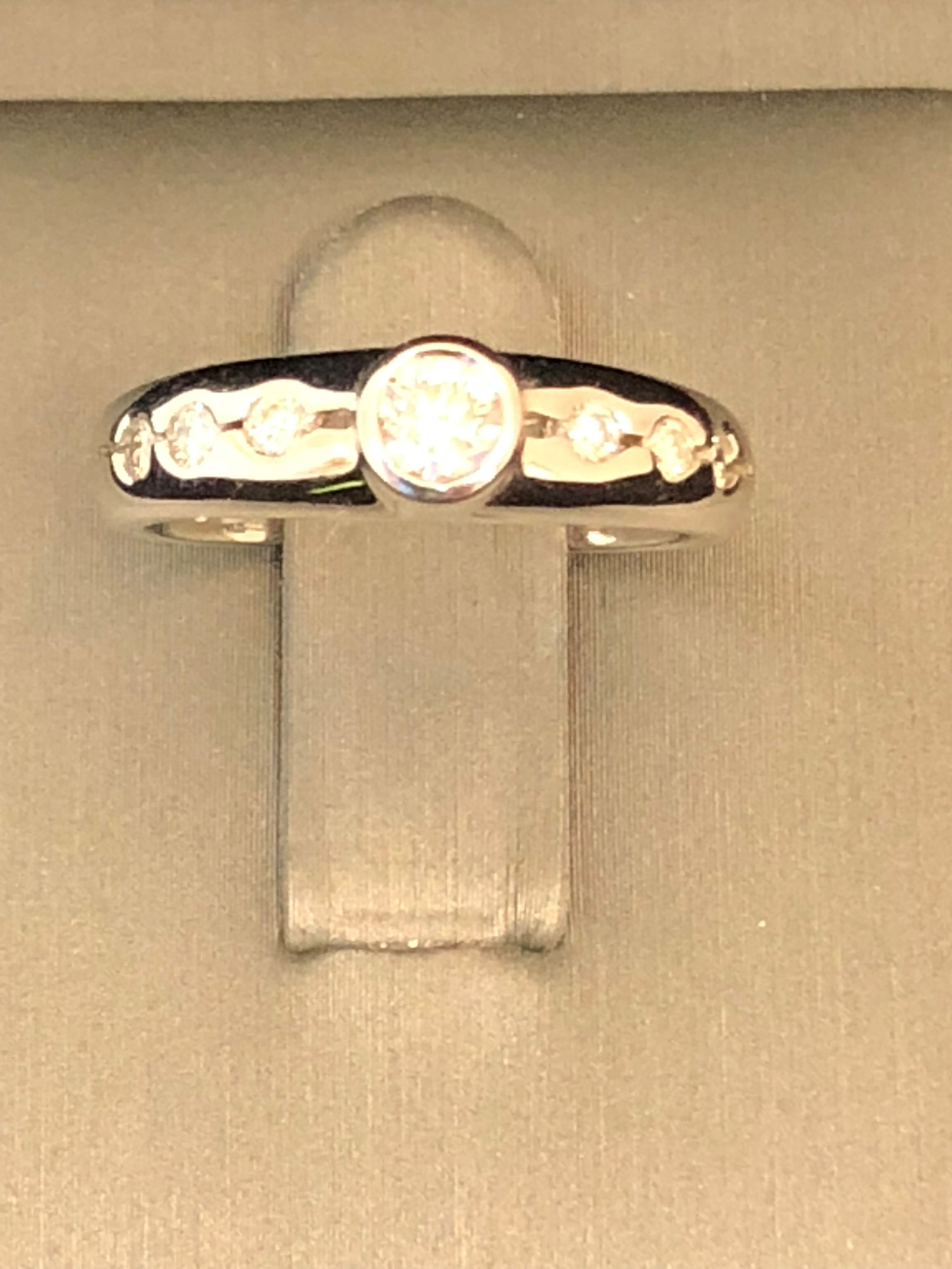 Diamond Inset Ring