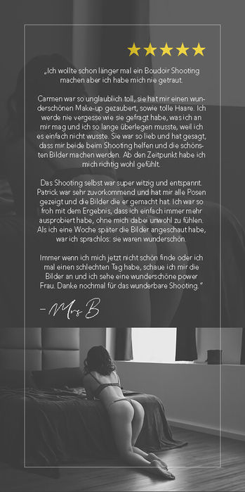 Boudoir Secrets – mehrfach international ausgezeichneter Fotograf für Boudoir-Fotografie & Akt-Fotografie in 1060 Wien