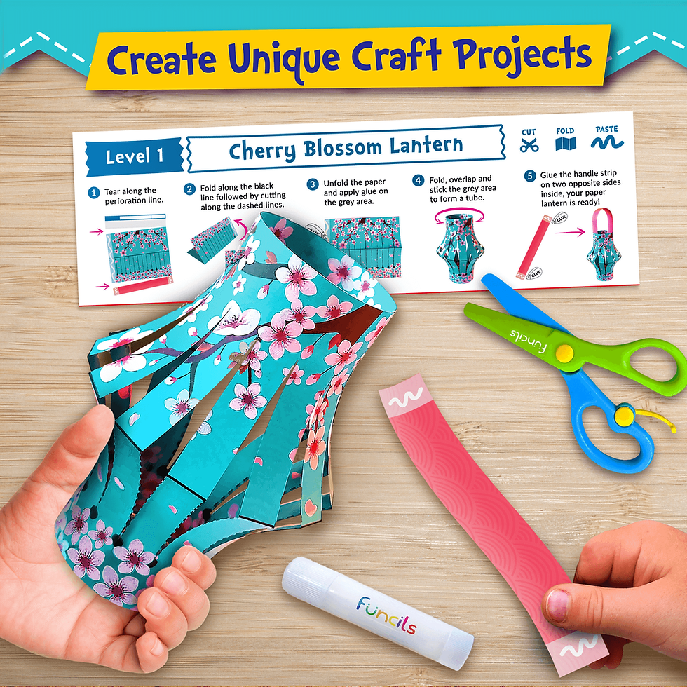 Thumbnail: Funcils Toddler Scissor Skills -Gifts for Boys & Girls Ages 3-7 Year