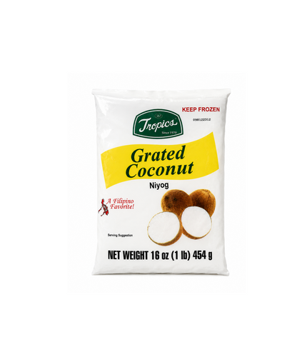 Coconut☆　 Tropics Grated Coconut - 16oz | SENTRO Market
