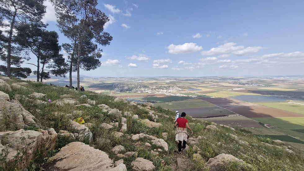 בעקבות מלכים, נביאים ולוחמים: מסלול טיול מעמק יזרעאל אל הגלבוע