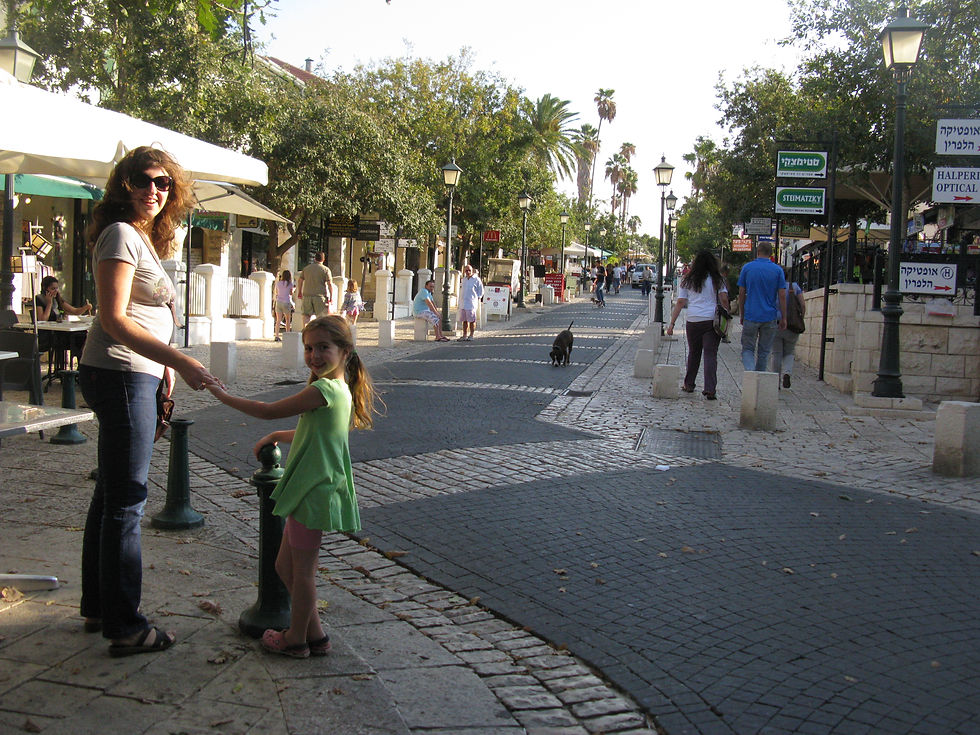 Zikhron Yaakov,The Meyasdim Street.