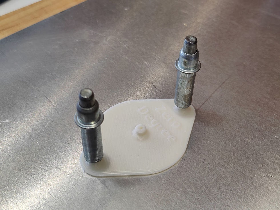 Thumbnail: Engine Baffle Ignition Wire Seal - Two Wire - Zero Degree (Straight Thru)