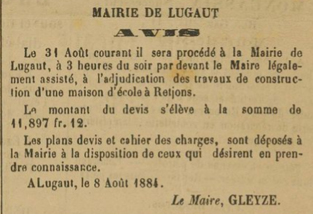 Retjons (Lugaut) (1884)