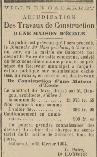Gabarret (1904)