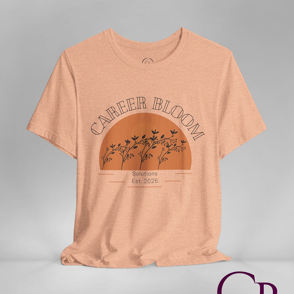 Thumbnail: Career Bloom Sunset Short Sleeve Crewneck Tee