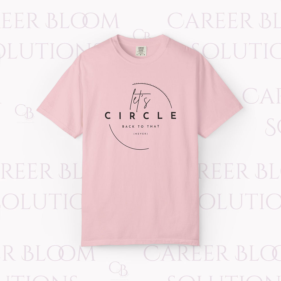 Thumbnail: Let's Circle Back To That - Dyed Tee 