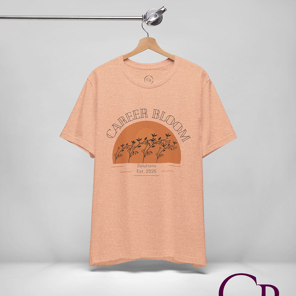 Thumbnail: Career Bloom Sunset Short Sleeve Crewneck Tee