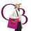 Thumbnail: Bold Tote Bag - "Talks Too Much" - 