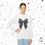 Thumbnail: Kid's Bow Pullover Crewneck Sweatshirt 