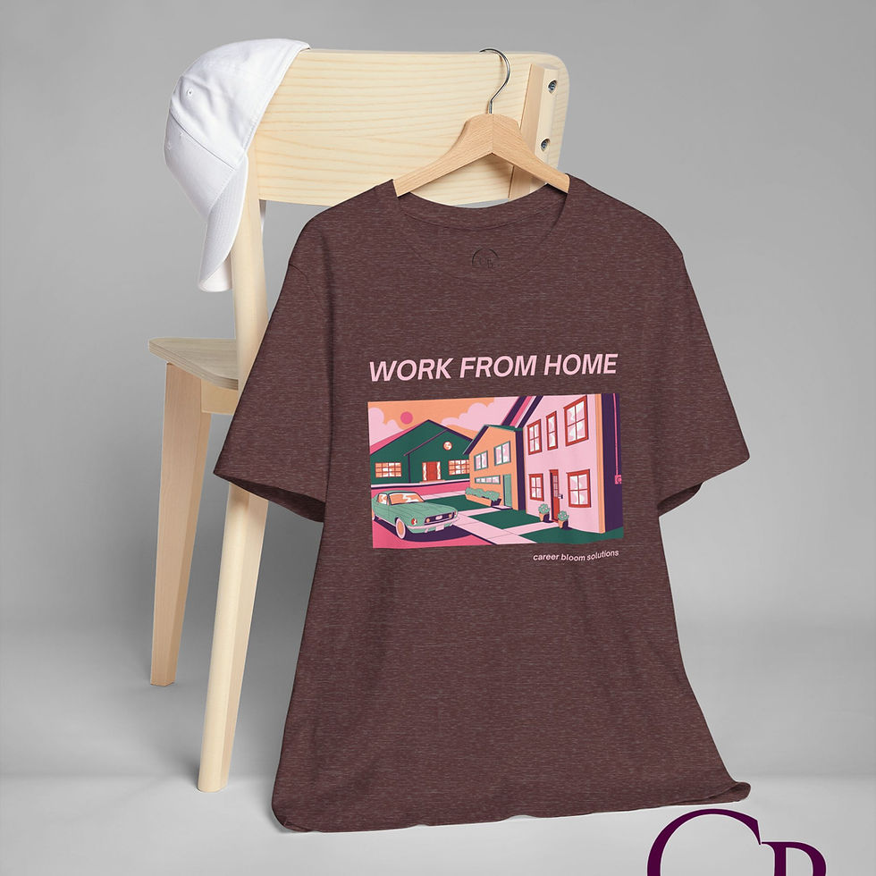 Thumbnail: Work From Home Unisex Crewneck Short Sleeve Tee