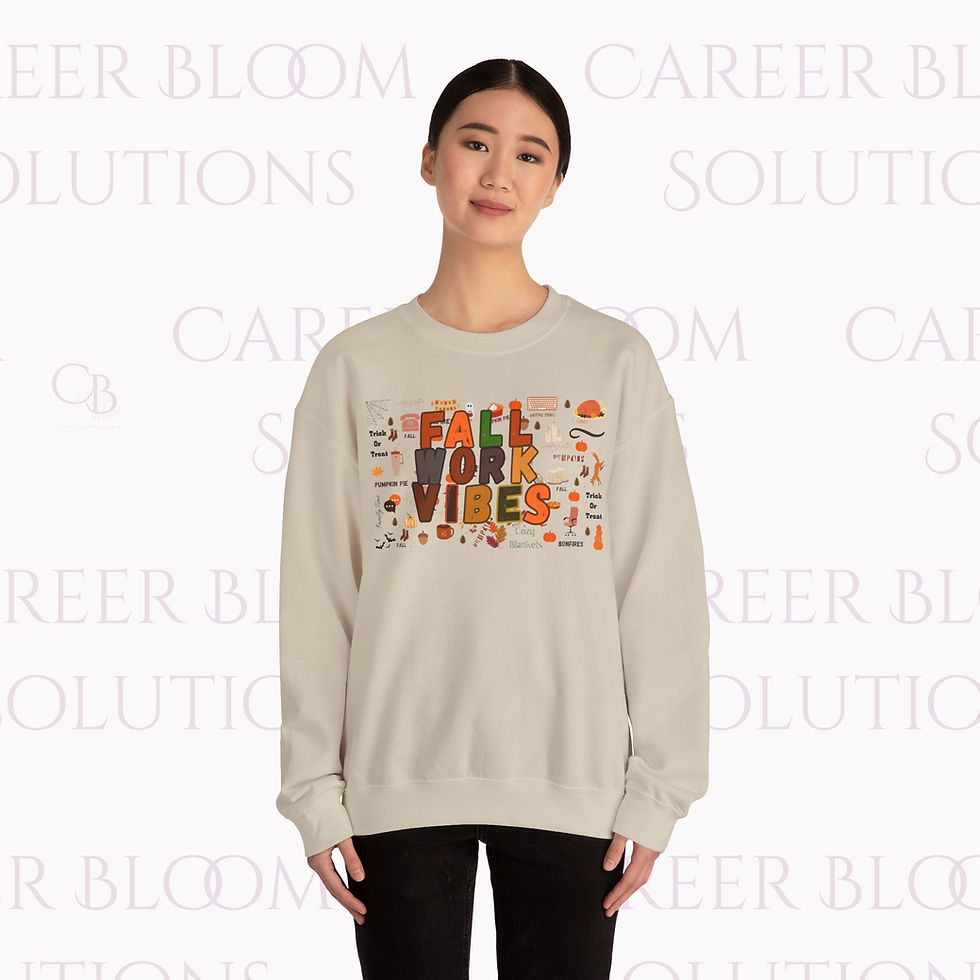 Thumbnail: Fall Work Vibes - Crewneck Sweatshirt 