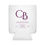 Thumbnail: Bloom Where You're Planted Can Cooler Sleeve – White With Flowers 