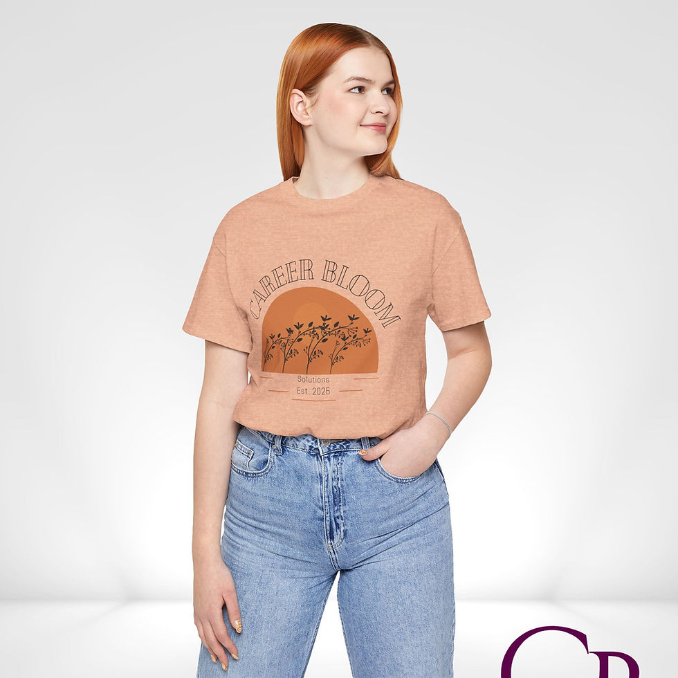 Thumbnail: Career Bloom Sunset Short Sleeve Crewneck Tee
