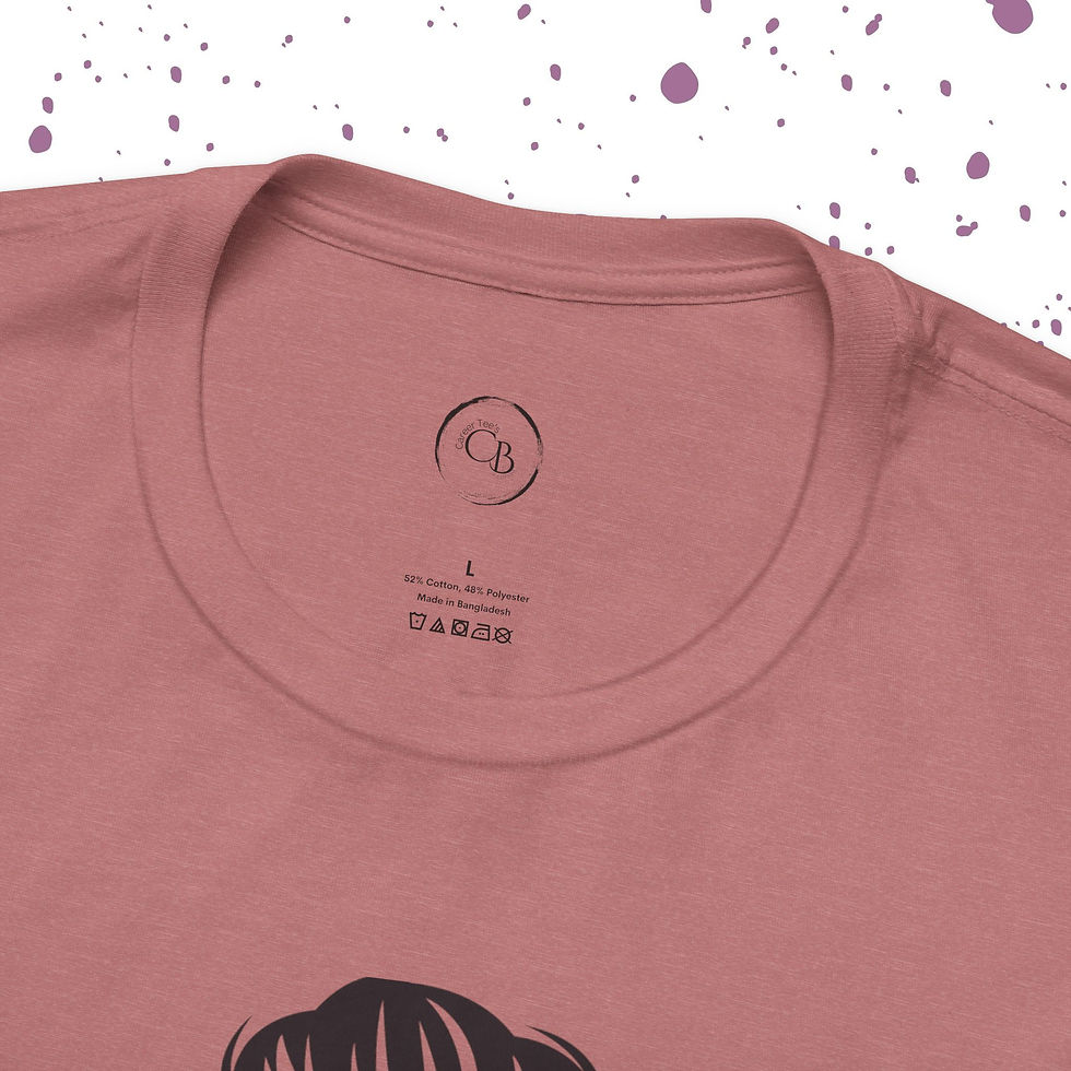 Thumbnail: Dependa. Messy Bun - Short Sleeve Crewneck Tee 