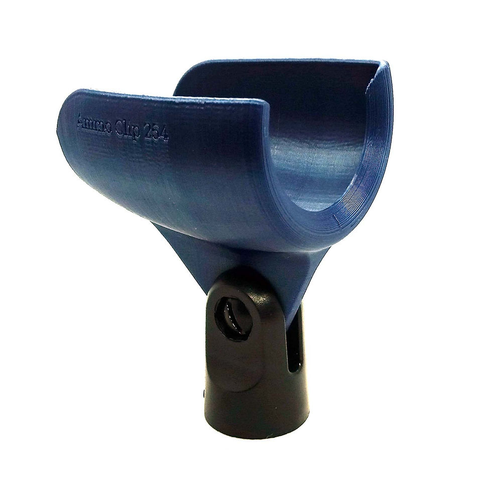 Thumbnail: Ammo Clip 254:  Bullet Microphone Holder