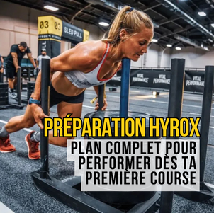 Coaching Hyrox – entraînement personnalisé, nutrition et suivi complet