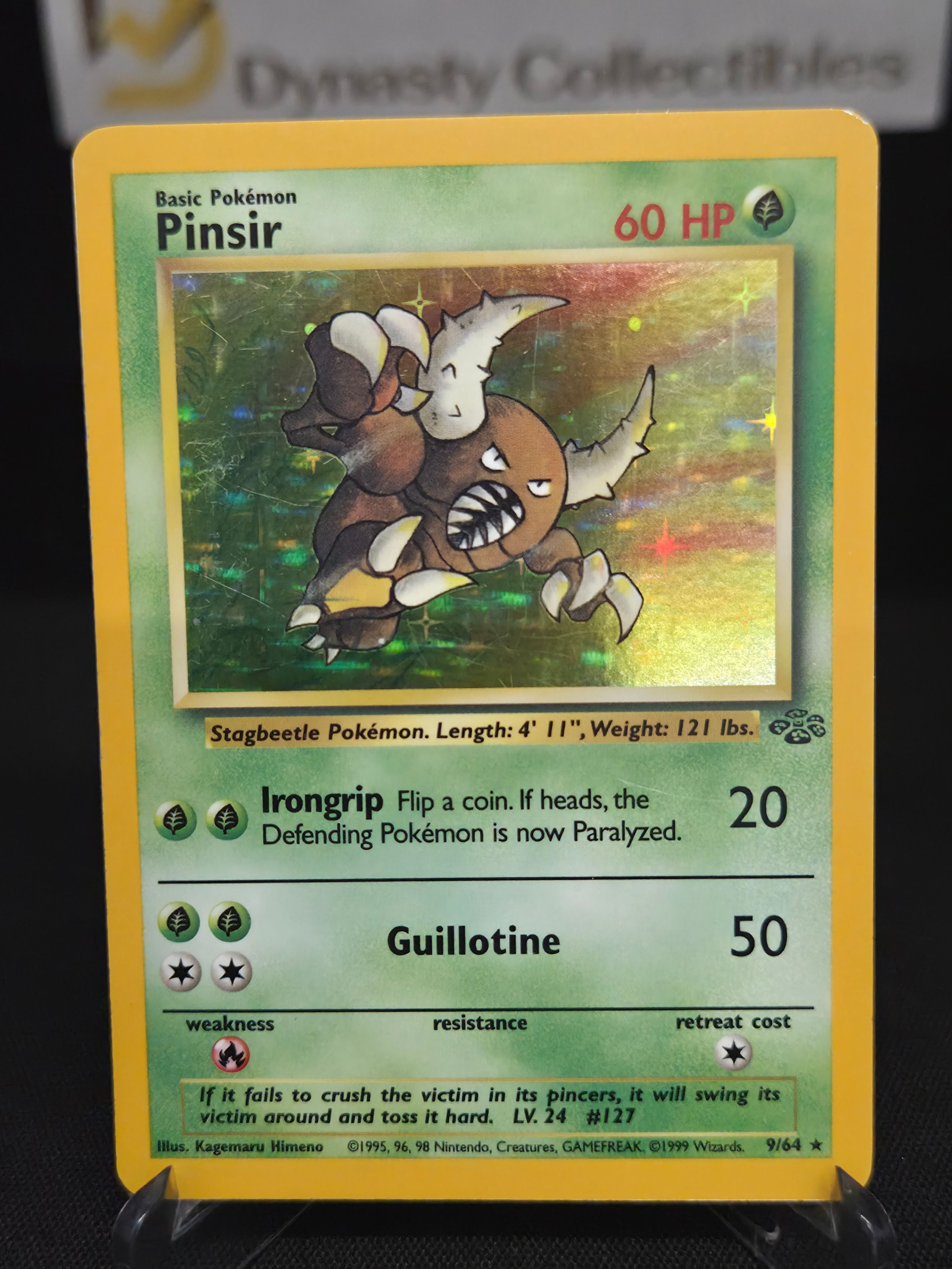 Pokemon Jungle Holo Pinsir