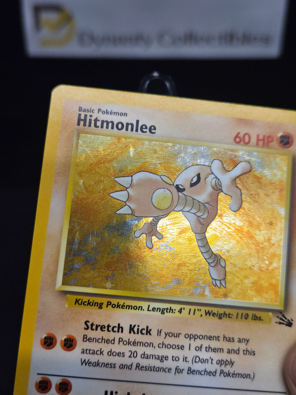 Thumbnail: Pokemon Fossil Holo Hitmonlee