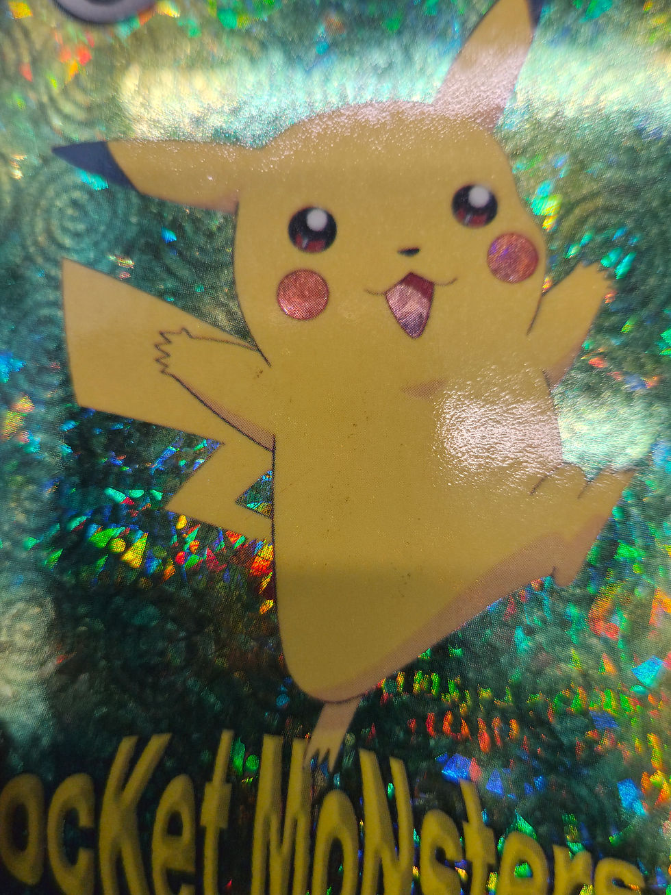Thumbnail: Pokemon Pocket Monster Vending Machine Prism Sticker Holo Pikachu #1171