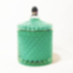 Karuselo Smaragd grün Bio Kerze by EQUINOX kaufen schweiz luxuskerze sojawachs glaskerze hochwertig