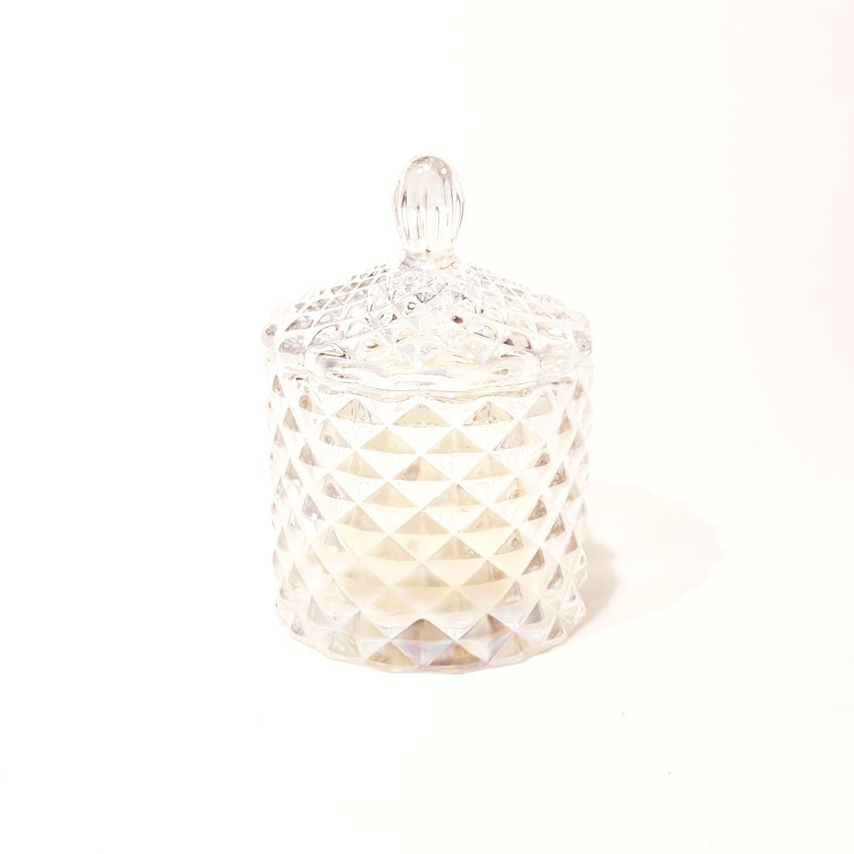 Karuselo Mini Bio Kerze Geo Muster Modern kaufen schweiz nachhaltig sojwachs glas kupfer