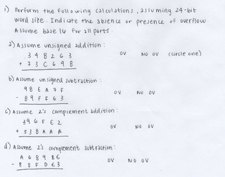 Hexadecimal Addition Subtraction And 2 S Complement