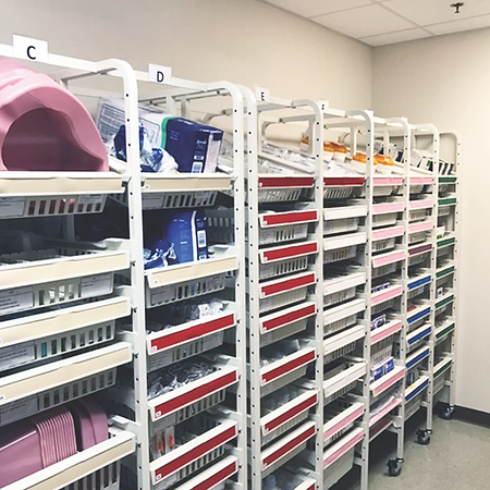 Ospedale Penn Presbyterian sistema rack
