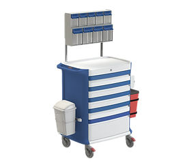 Carrello Medicazione Antimicrobico Linea Poly