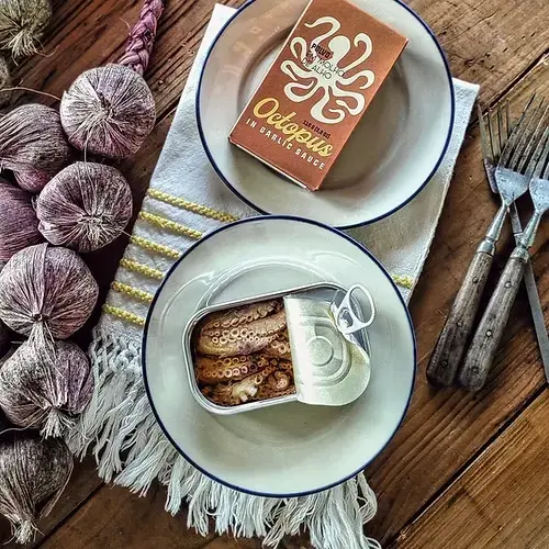 Thumbnail: Ati Manel Octopus in Garlic Sauce - 110g