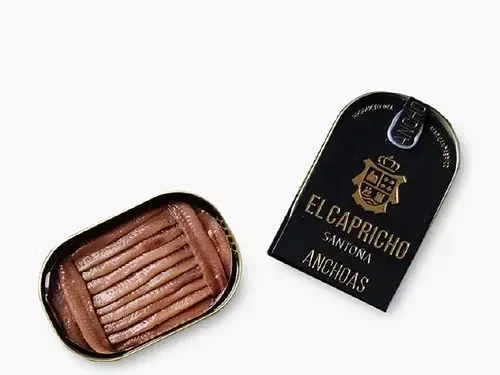 El Capricho Large Anchovy Fillets in Olive Oil - 115g