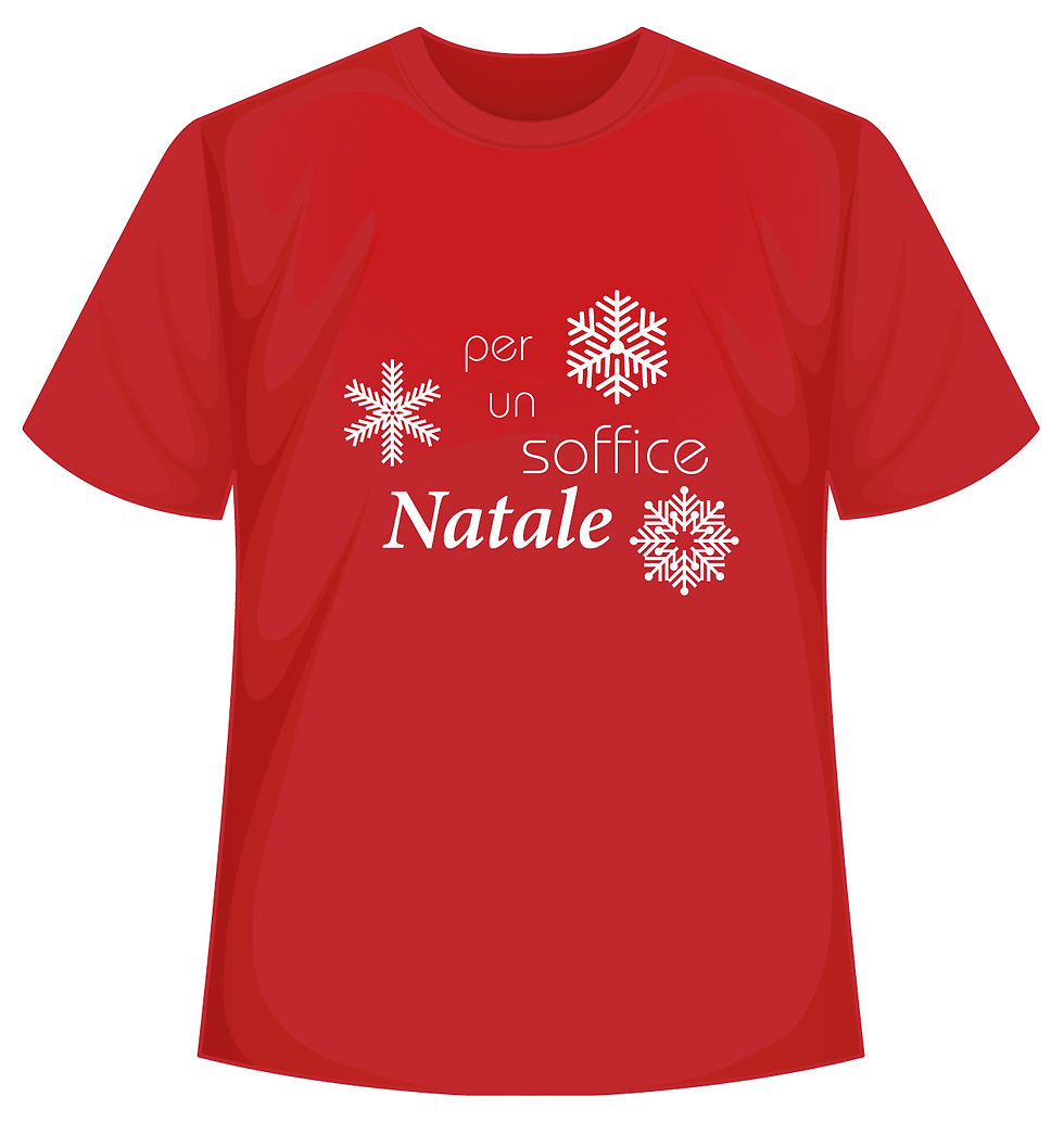 T-shirt / per un soffice NATALE
