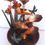 Thumbnail: Handcrafted Copper Table Fountain, Iris Flowers and Dragonflies Small Size