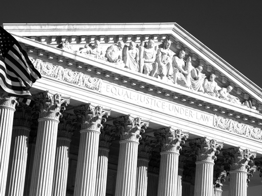 The U.S. Supreme Court building in Washington, D.C., symbolizing the high-stakes Section 2 Voting Rights Act case that could reshape redistricting and congressional representation in Florida.