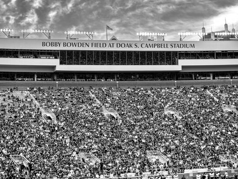 Doak Campbell Stadium at Florida State University honoring Seminole football tradition