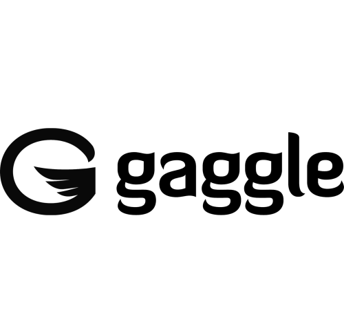 Gaggle logo, black 