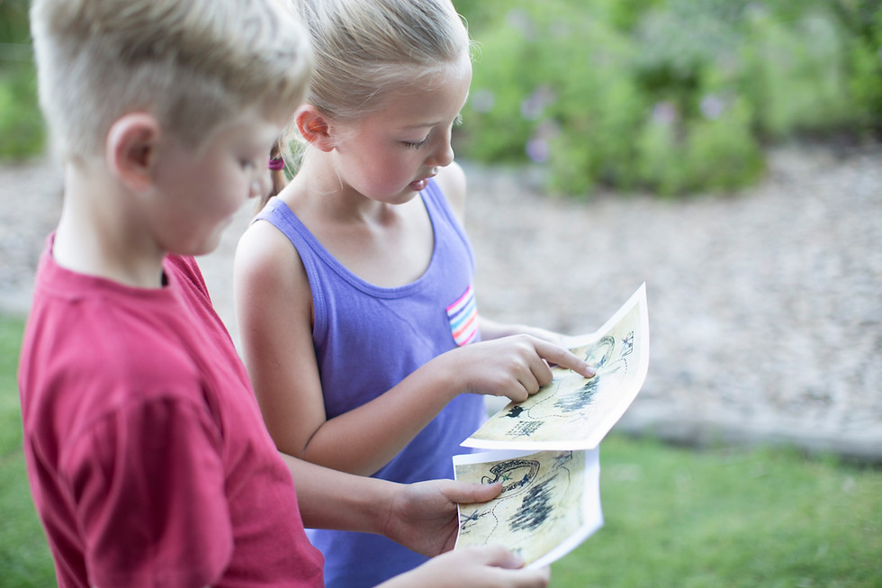 Kids Reading Map