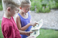 Enfants Carte de lecture