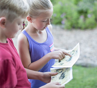 Enfants Carte de lecture