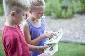 Niños Reading Mapa