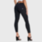 Thumbnail: FREDDY Black DIWO 7/8 Leg Mid Waist