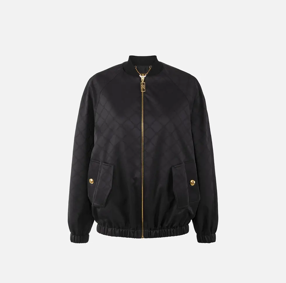 Thumbnail: Elisabetta Franchi Jacket in jacquard technical fabric