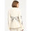 Thumbnail: CINQ A SEPT Cream Cascading Ribbon CHEYENNE Blazer