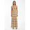 Thumbnail: Ana Alcazar Brown & Beige Disae Halterneck Maxi Dress