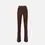 Thumbnail: Elisabetta Franchi Coffee Double crêpe trousers