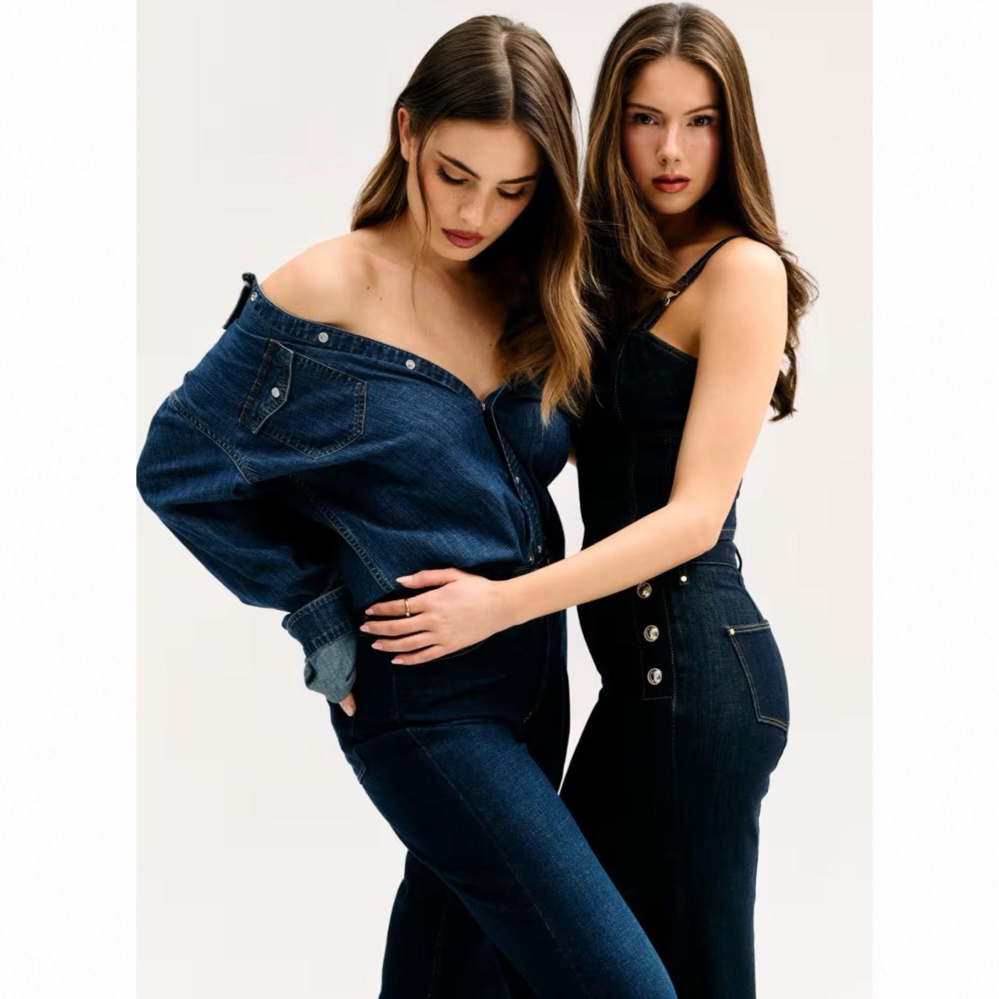 GUESS Dark Blue New Faye chino jeans