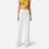 Thumbnail: Elisabetta Franchi Ivory Trousers in Double crêpe fabric