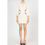 Thumbnail: Elisabetta Franchi Cream/Black Crepe Mini Dress