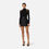 Thumbnail: Elisabetta Franchi Black Miniskirt in duchess satin with elastic straps